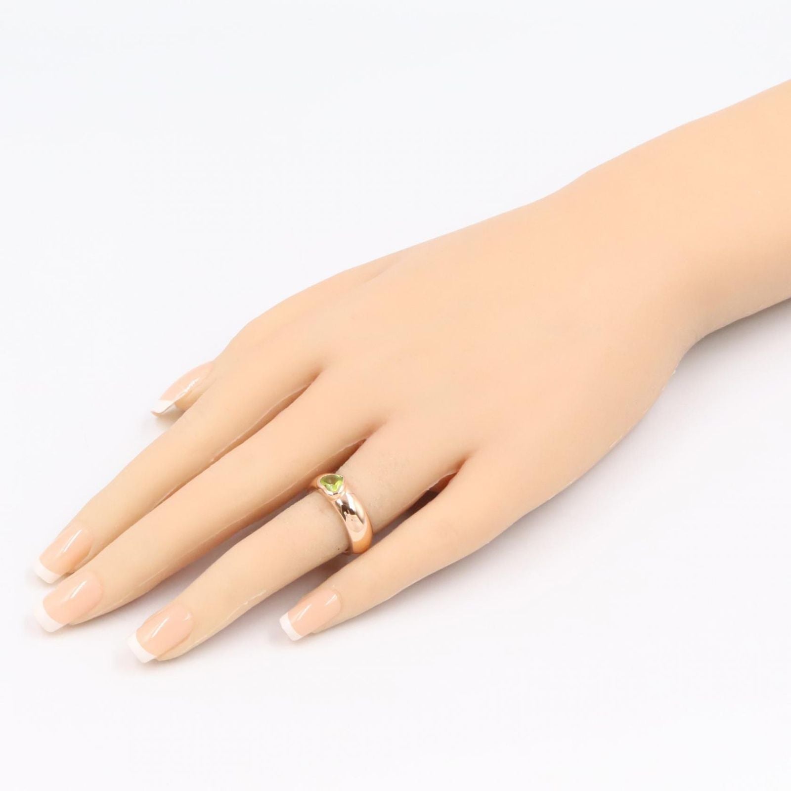 Tiffany Ring Co Pe #7.5 K18Pg Used A