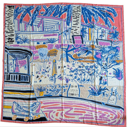 Hermes Bandana Scarf 140 Rayures D' T