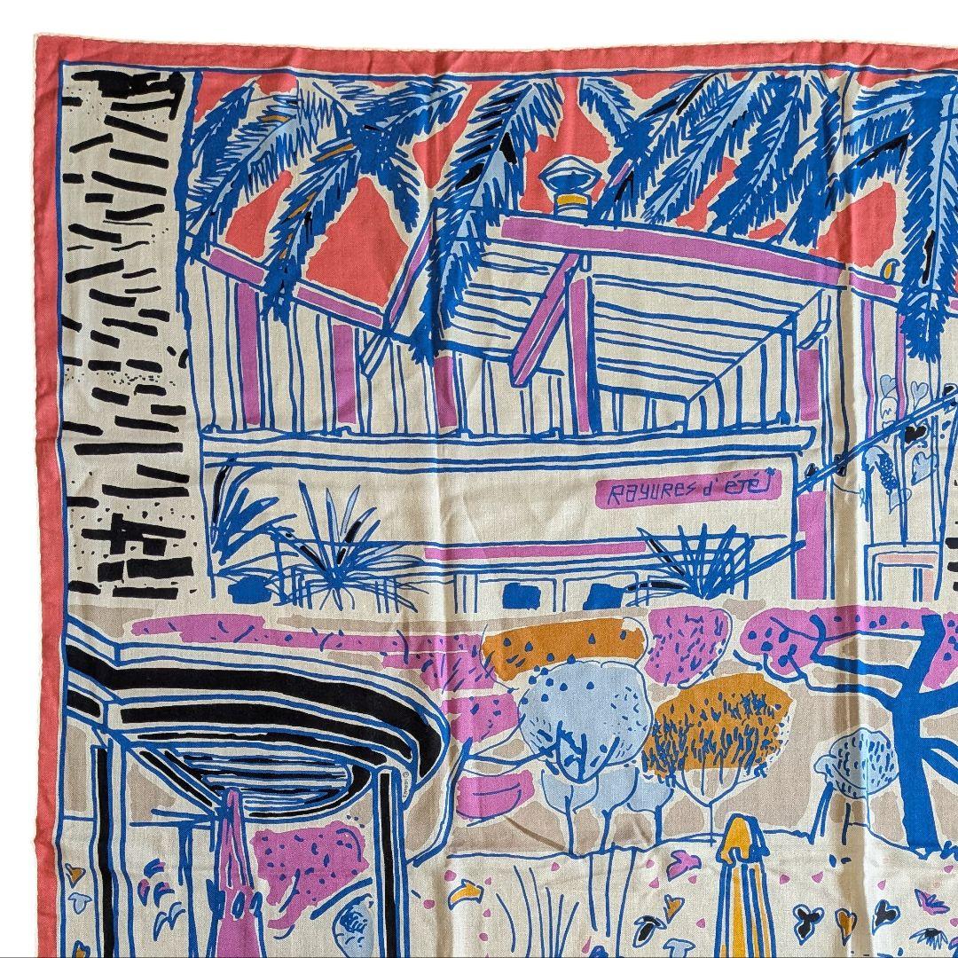 Hermes Bandana Scarf 140 Rayures D' T