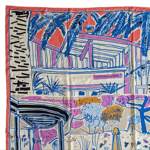 Hermes Bandana Scarf 140 Rayures D' T