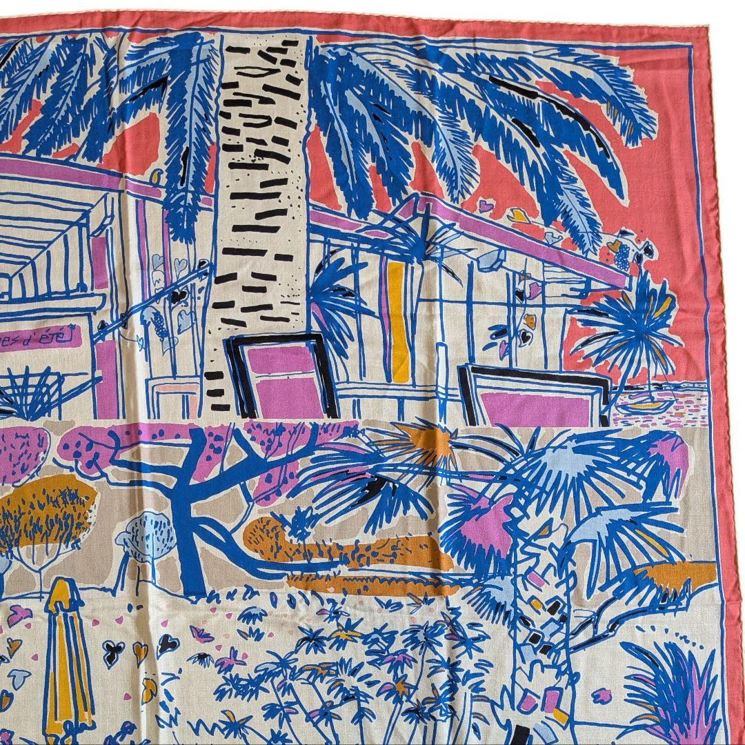 Hermes Bandana Scarf 140 Rayures D' T