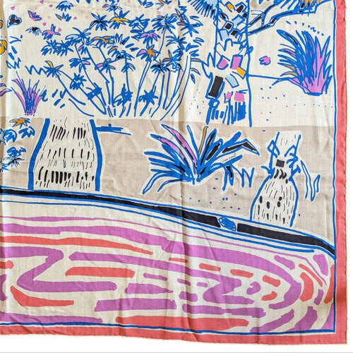 Hermes Bandana Scarf 140 Rayures D' T