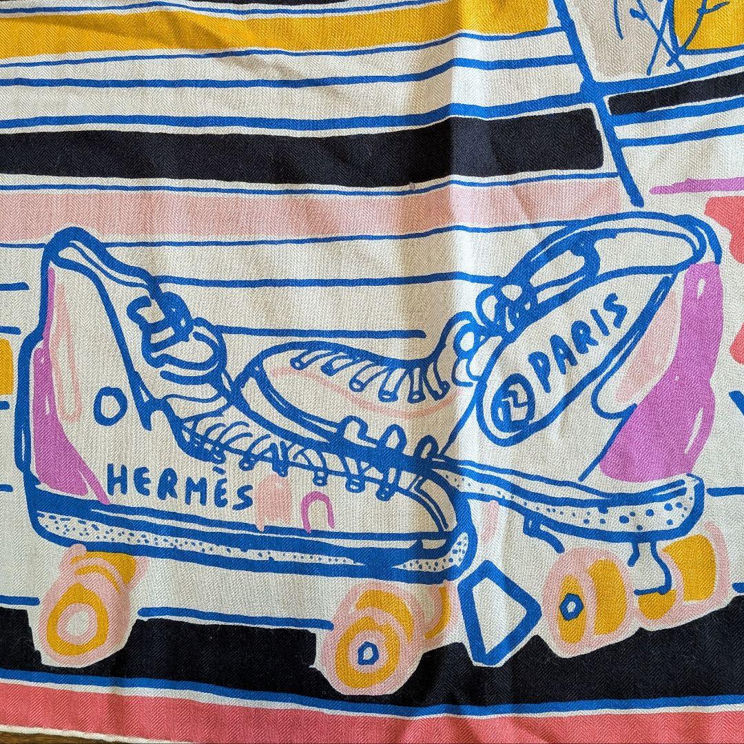 Hermes Bandana Scarf 140 Rayures D' T