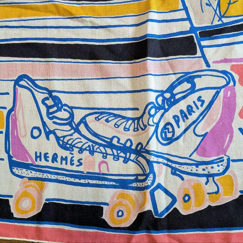 Hermes Bandanas Thin Scarves 140 Rayures D' T