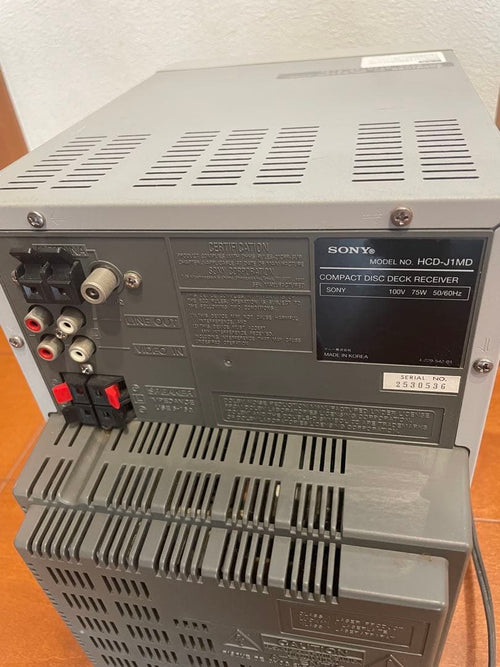 Mini Component Systems Sony Hcd-J1Md