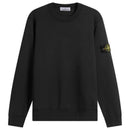 Trainer Sweatshirts Stone Island Garment Dyed Crew Neck Sweatshirt Black