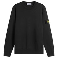 Trainer Sweatshirts Stone Island Garment Dyed Crew Neck Sweatshirt Black