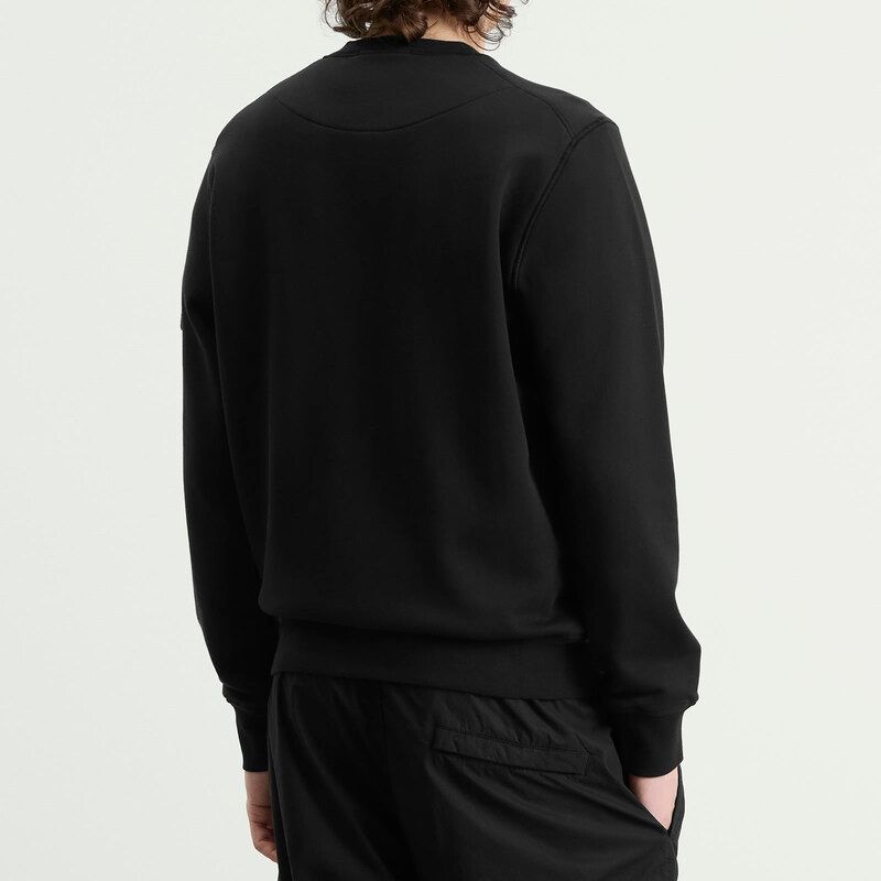 Trainer Sweatshirts Stone Island Garment Dyed Crew Neck Sweatshirt Black
