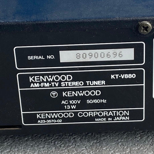 Kenwood Av Amplifier Pma-380V Kt-V880