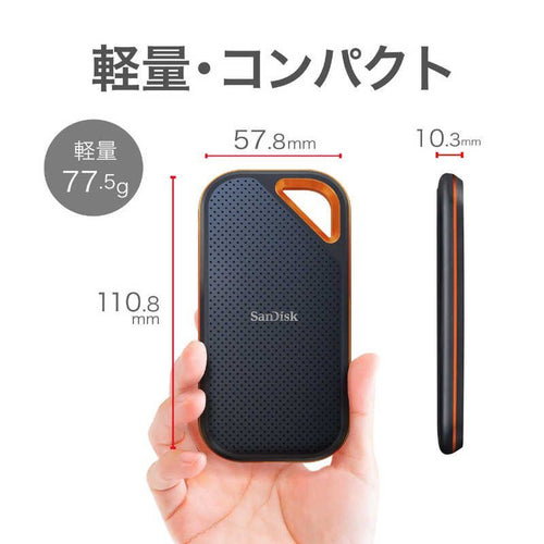 Sandisk Built -In Ssd Sdssde81-4T00-J25 Usb-C Usb-A V2 /4Tb]
