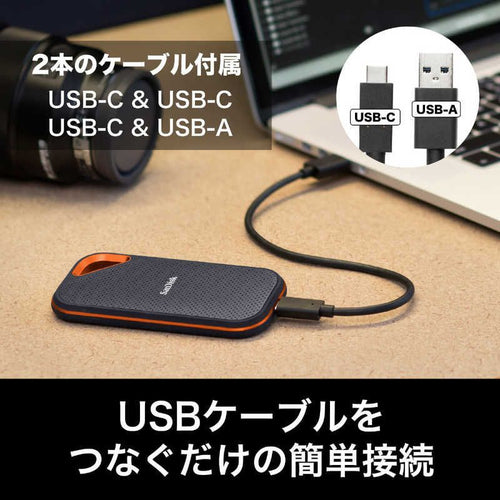 Sandisk Built -In Ssd Sdssde81-4T00-J25 Usb-C Usb-A V2 /4Tb]