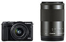 Digital Slr )Canon Eos M3 Ef-M15-45Mm F3.5-6.3 Is Stm Ef-M55-200Mm F4.5-6.3