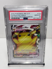 Pok Mon Trading Card Game Psa10 Vmax 123/S-P