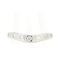 Bvlgari Ring 8.5 7P Pt950(