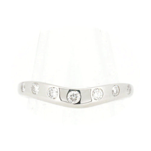Bvlgari Ring 8.5 7P Pt950(