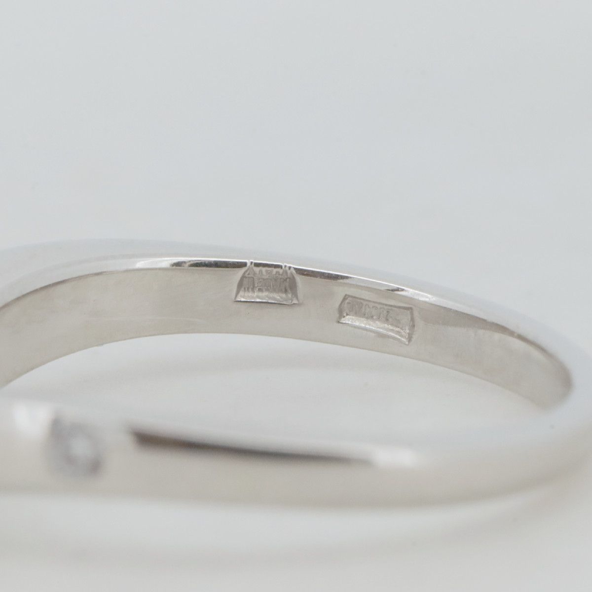 Bvlgari Ring 8.5 7P Pt950(