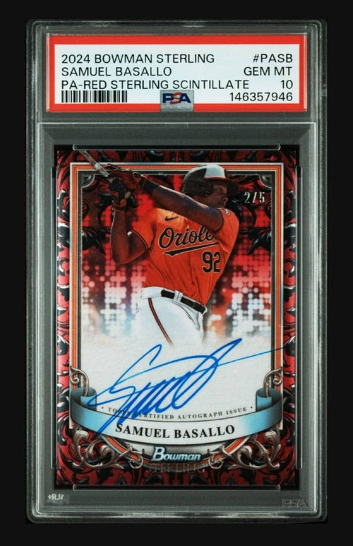 Mlb Psa10 Basallo Auto /5 Ssp Pop1
