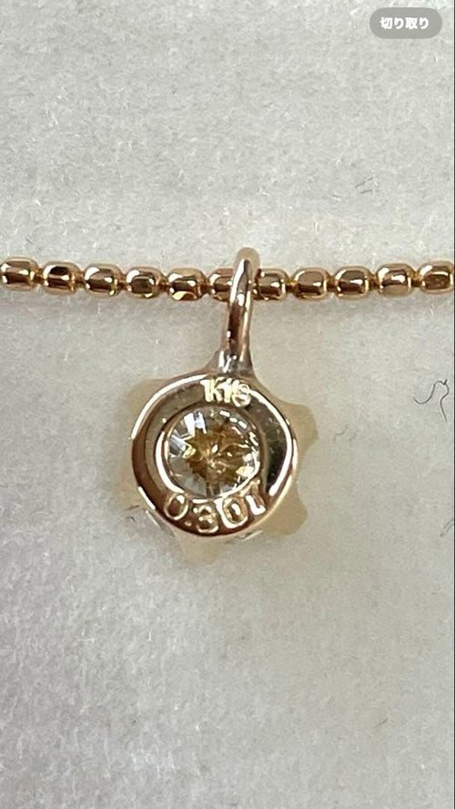 Necklaces 18Kyg 0.307Ct 2Way