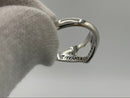 Rings Tiffany Co. Open Heart Ring Silver