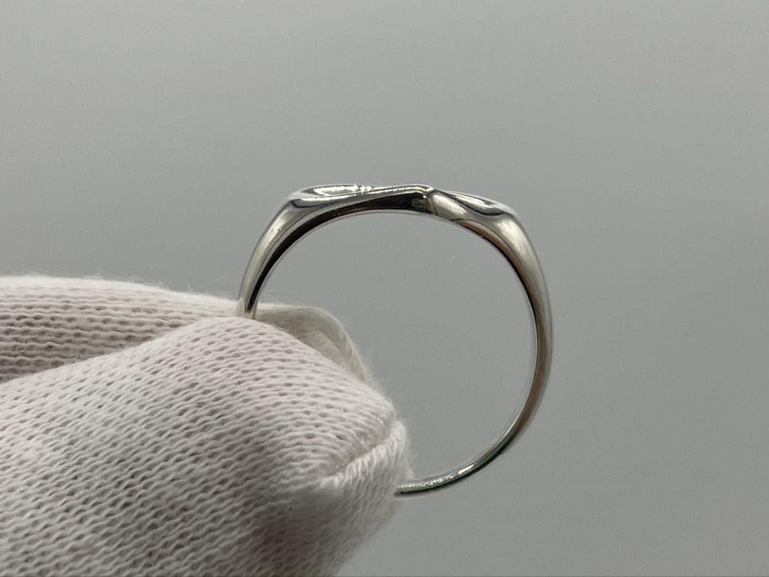 Rings Tiffany Co. Open Heart Ring Silver