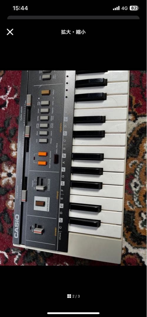Keyboard Electronic Piano Casio Casiotone Mt800