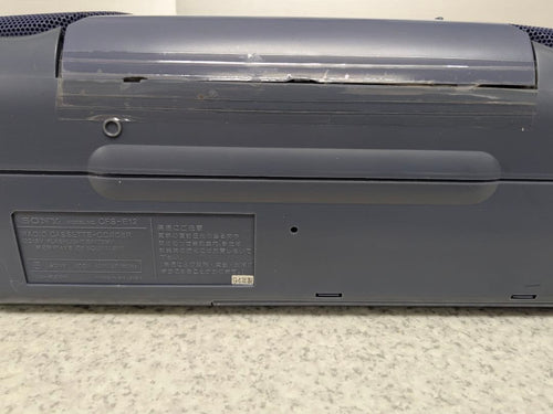 Sony Radio And Boombox Cfs-E12