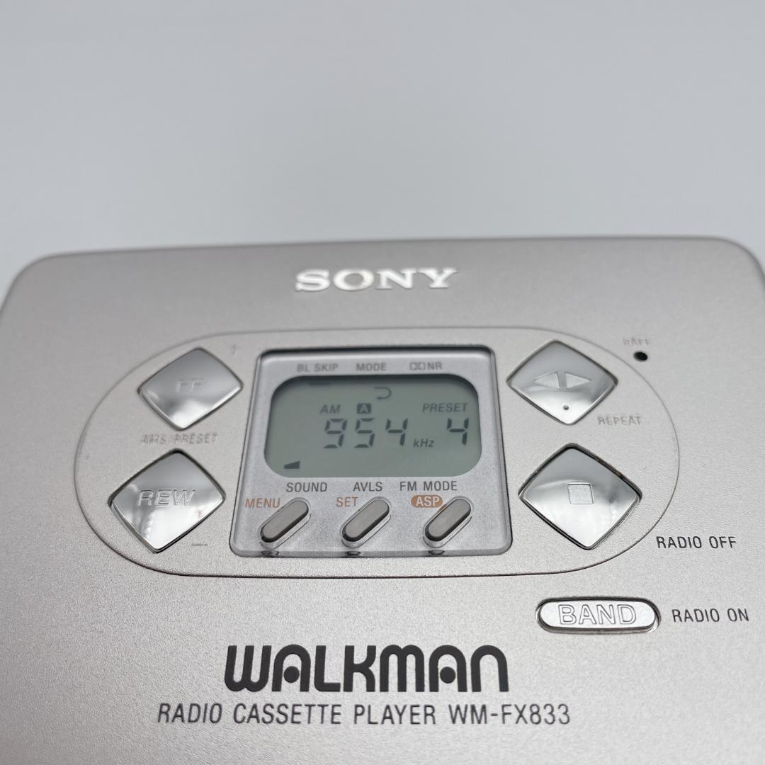 Sony Cassette Players Walkman Wm-Fx833