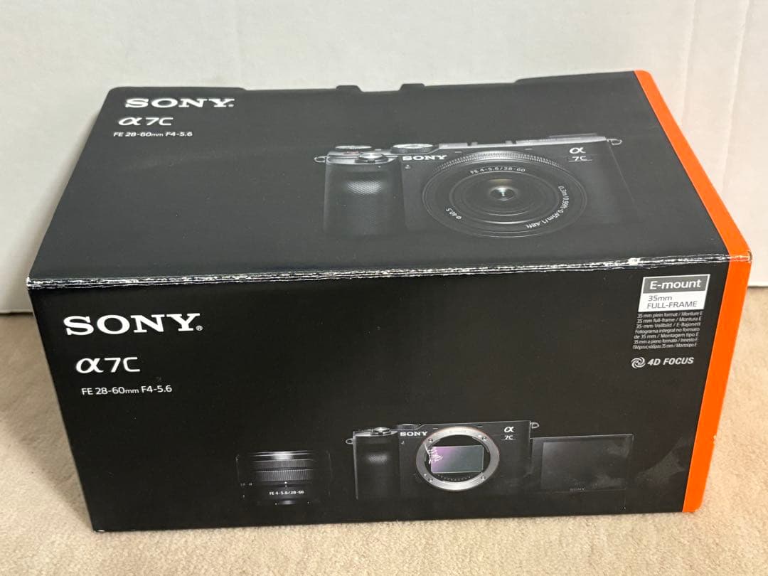 Sony Mirrorless Interchangeable Lips 7C Ilce-7Cl 28-60 F4-5.6