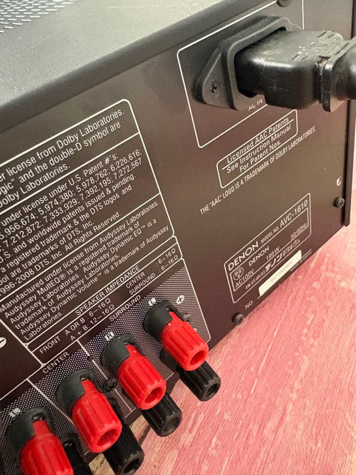 Denon Av Amplifier Hdmi Avc-1610