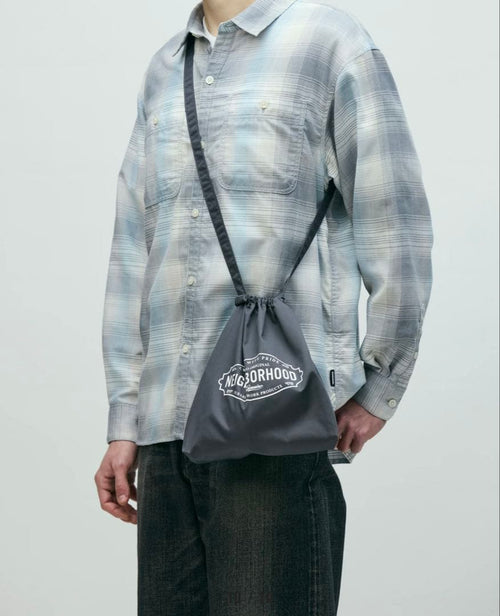 Neighborhood Shoulder Bags Drawstring Bag