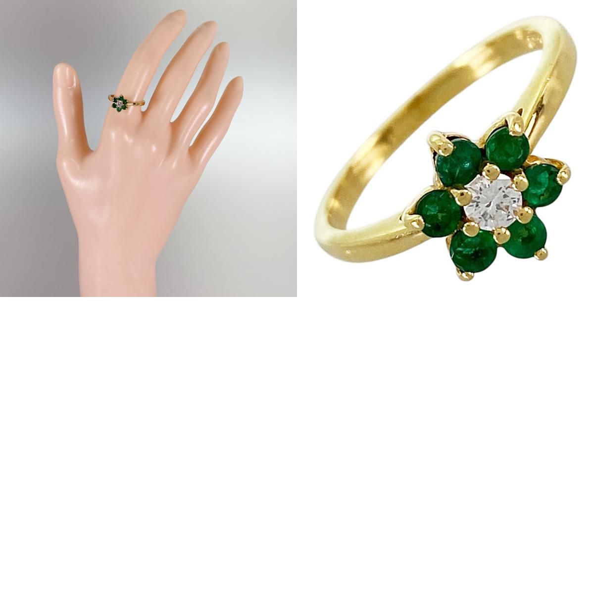 Tiffany Ring Tiffany&Co. K18Yg 10 (50) Sss