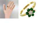 Tiffany Ring Tiffany&Co. K18Yg 10 (50) Sss