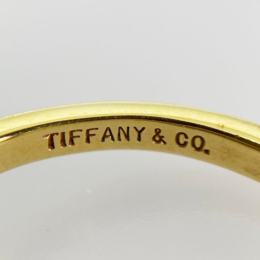 Tiffany Ring Tiffany&Co. K18Yg 10 (50) Sss