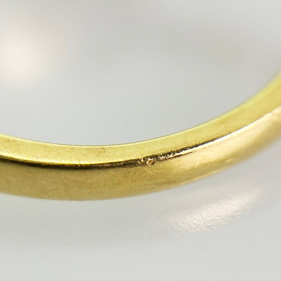 Tiffany Ring Tiffany&Co. K18Yg 10 (50) Sss