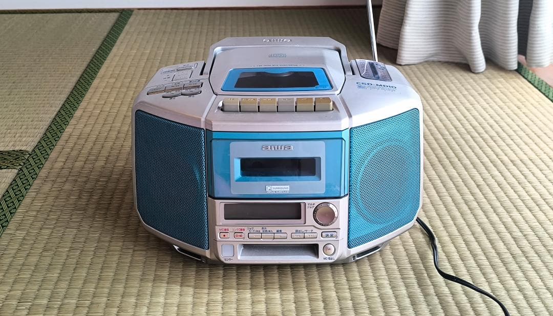 Aiwa Cd Md Cassette Deck Md/Cd Aiwacsd-Md10 1999