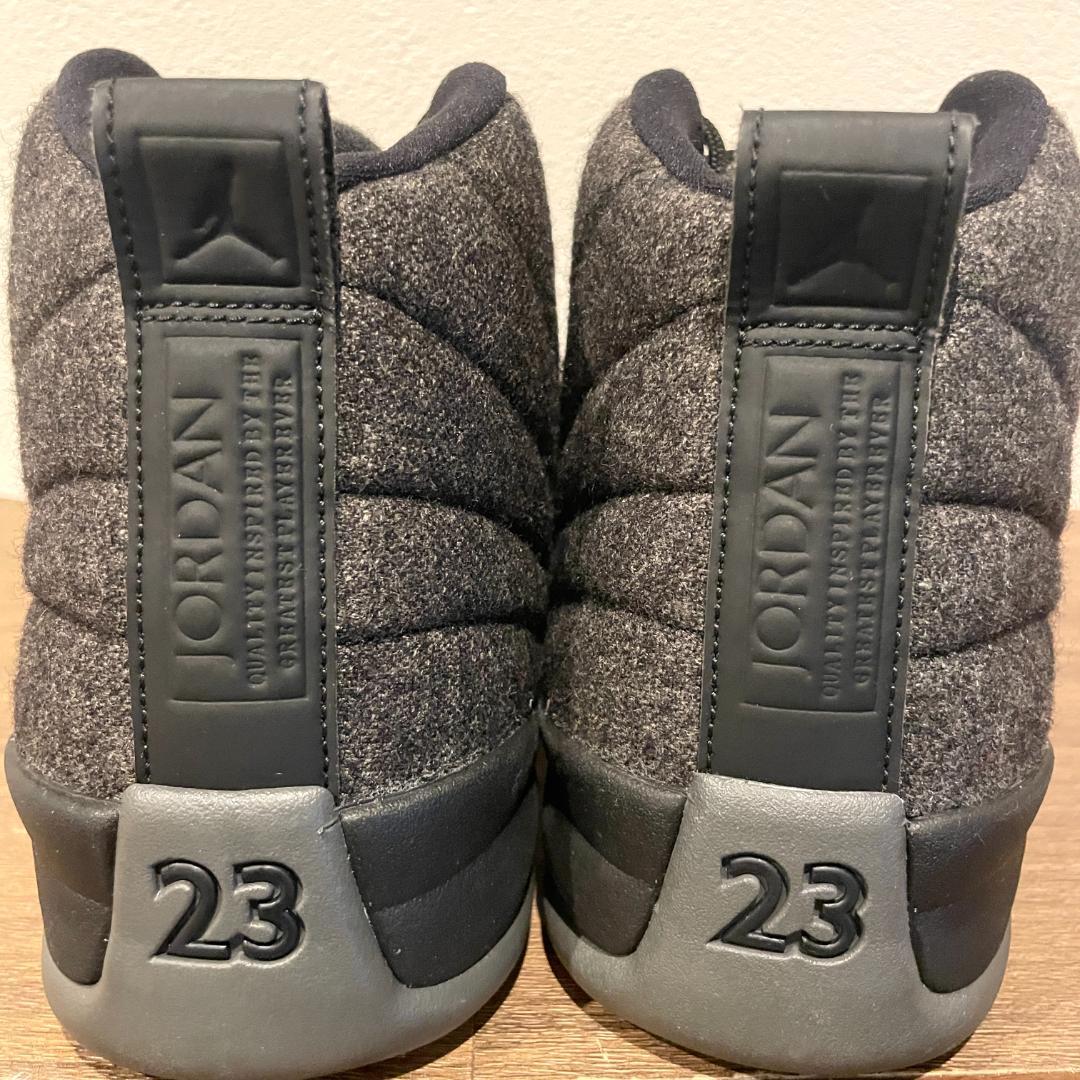 Nike Sneakers Air Jordan 12 Retro Wool Dk Grey