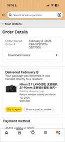 Nikon Digital Camera Zf
