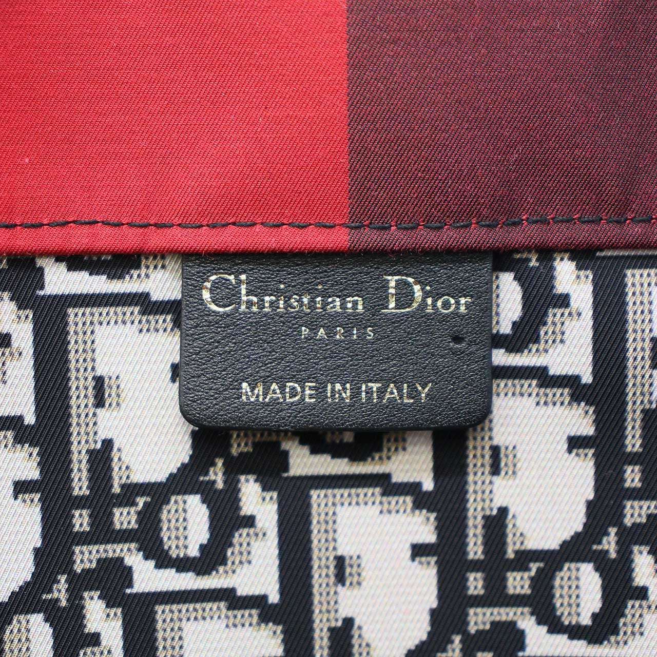 Christian Dior Einkaufstasche 19Aw Double L Canvas 50-Ma-0179