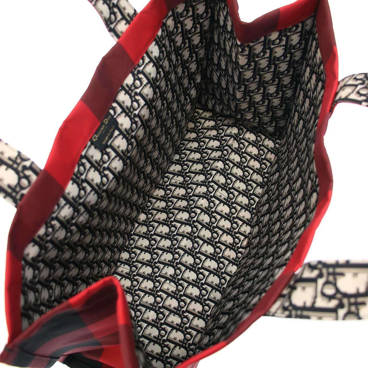 Christian Dior Einkaufstasche 19Aw Double L Canvas 50-Ma-0179
