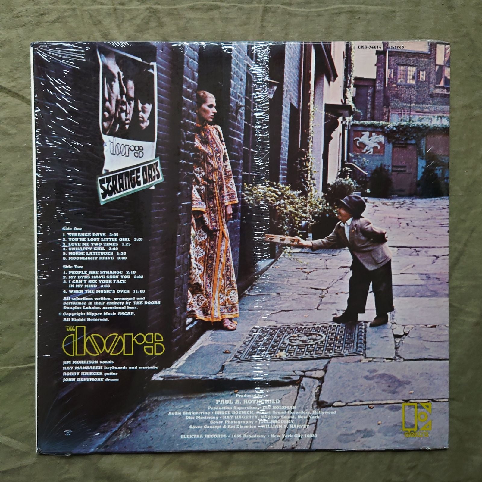 Western Music The Doors Lp Strange Days Jim Morrison: Astrotunes A020547
