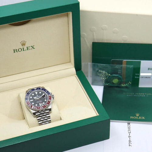 Rolex Automatic Winding Clock Gmt 2 126710Blro