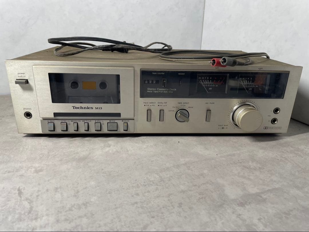 Technics Cd Md Cassette Deck Rs-M13