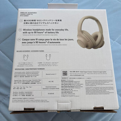 Audio Technica Wireless Headphones Audio-Technica Ath-S300Bt