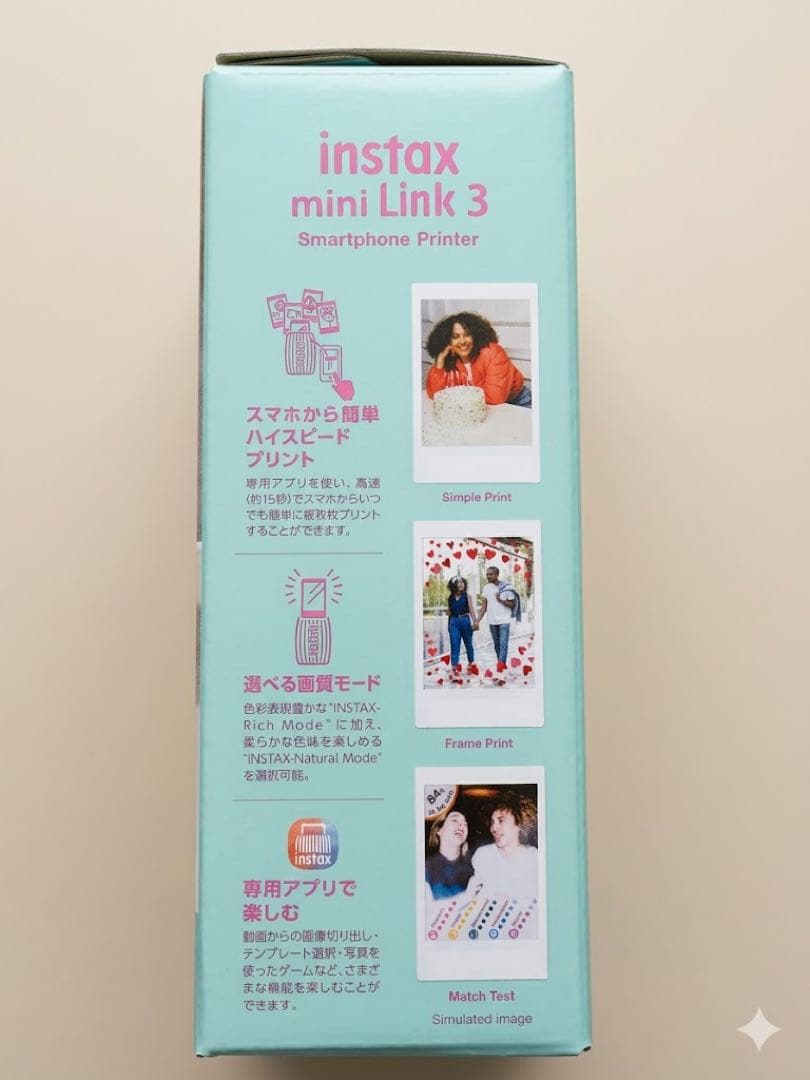 Fujifilm Instant Camera Body Instax Mini Link 3