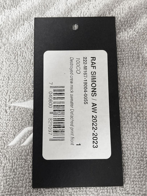 Raf Simons Trainer Sweatshirts The Deatched 222-M167