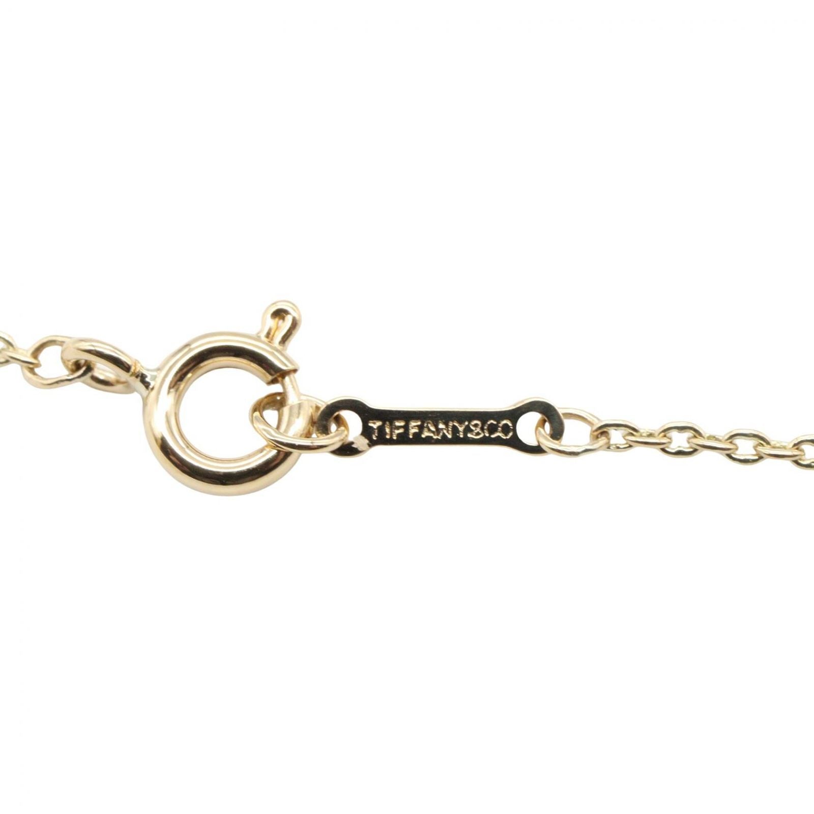 Tiffany Necklace Co 38 K18 Used A