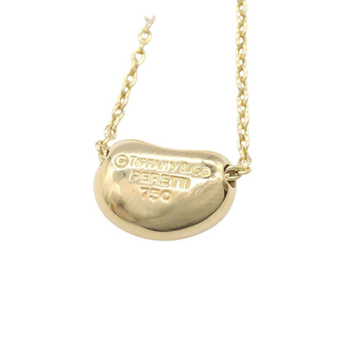 Tiffany Necklace Co 38 K18 Used A