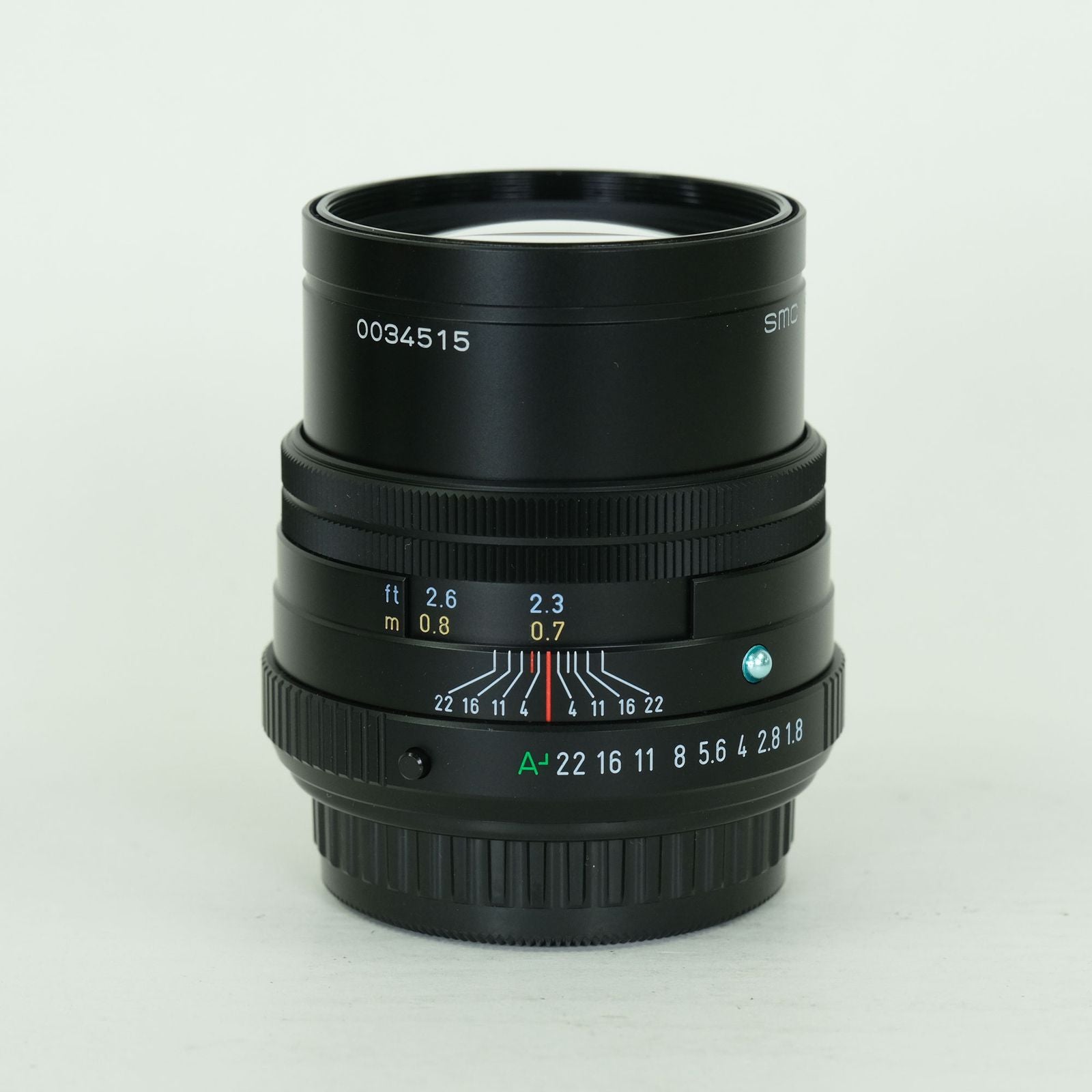 Pentax Lens (Single Focus) Fa77Mm F1.8 K