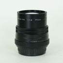 Pentax Lens (Single Focus) Fa77Mm F1.8 K