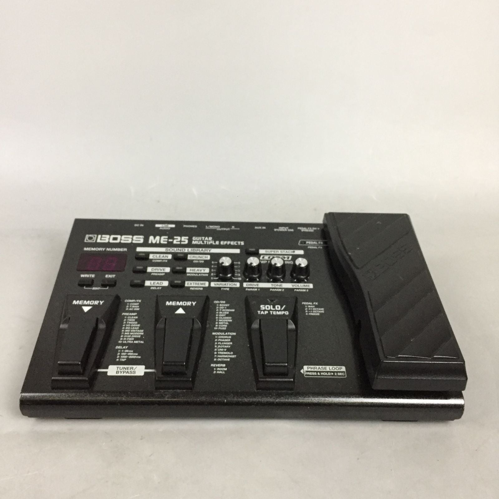 Boss Guitar Effector Me-25 Multiple Effects Aa3Td511704 F146